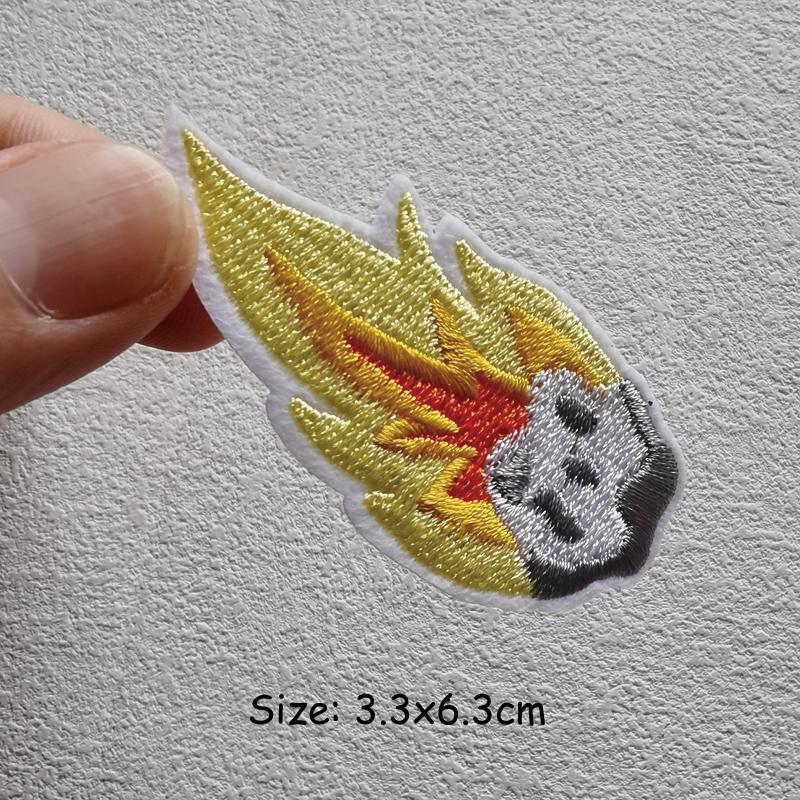 DIY UFO Patch Iron On Patches On Clothes Heat-adhesive Embroidered Patches For Clothing Alien Patch For Clothes Jackets