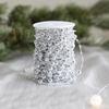 Новая жемчужная цепочка 10 м/рулон для DIY рождественских украшений, гирлянда из бусин, подвеска на елку для декора дома и комнаты