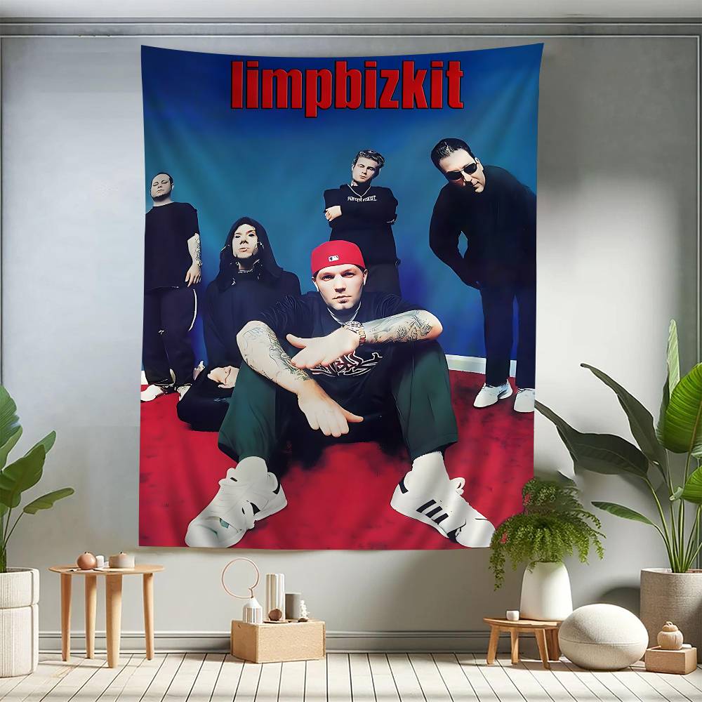 LLimp Band Bizkit Мультяшный Гобелен Искусство Научная Фантастика Комната Домашний Декор Настенное Полотно Листы