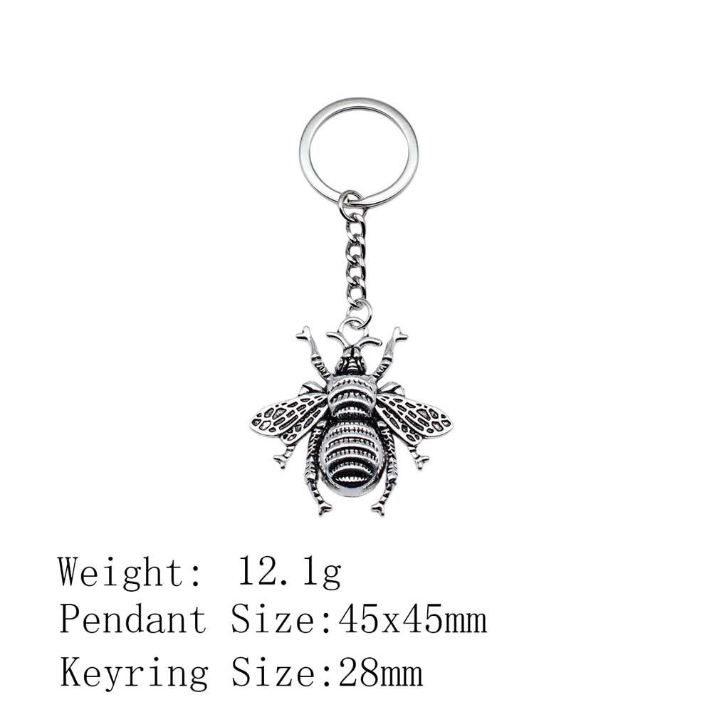 Рождественские украшения Автомобильный брелок Пчела Бабочка Брелок Дешевые вещи Детский брелок