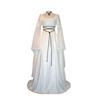 Halloween Renaissance Witch Dress for Women Gothic Victorian Dress Long Bell Sleeve Medieval Costume for Halloween Cosplay Party