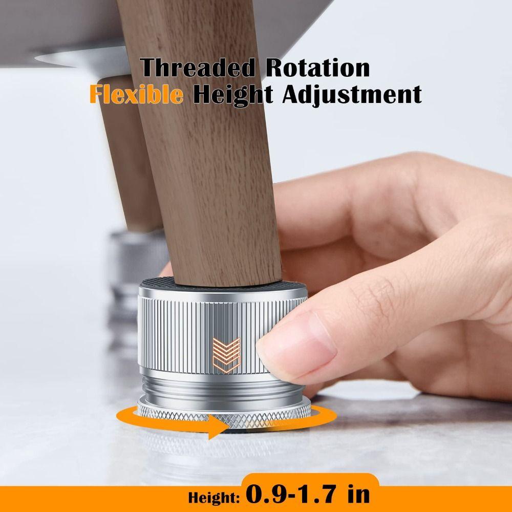 Anti Slip Furniture Risers Shock Proof Shock Proof Pad Sofa Table Adjustable Risers  Dining Chair