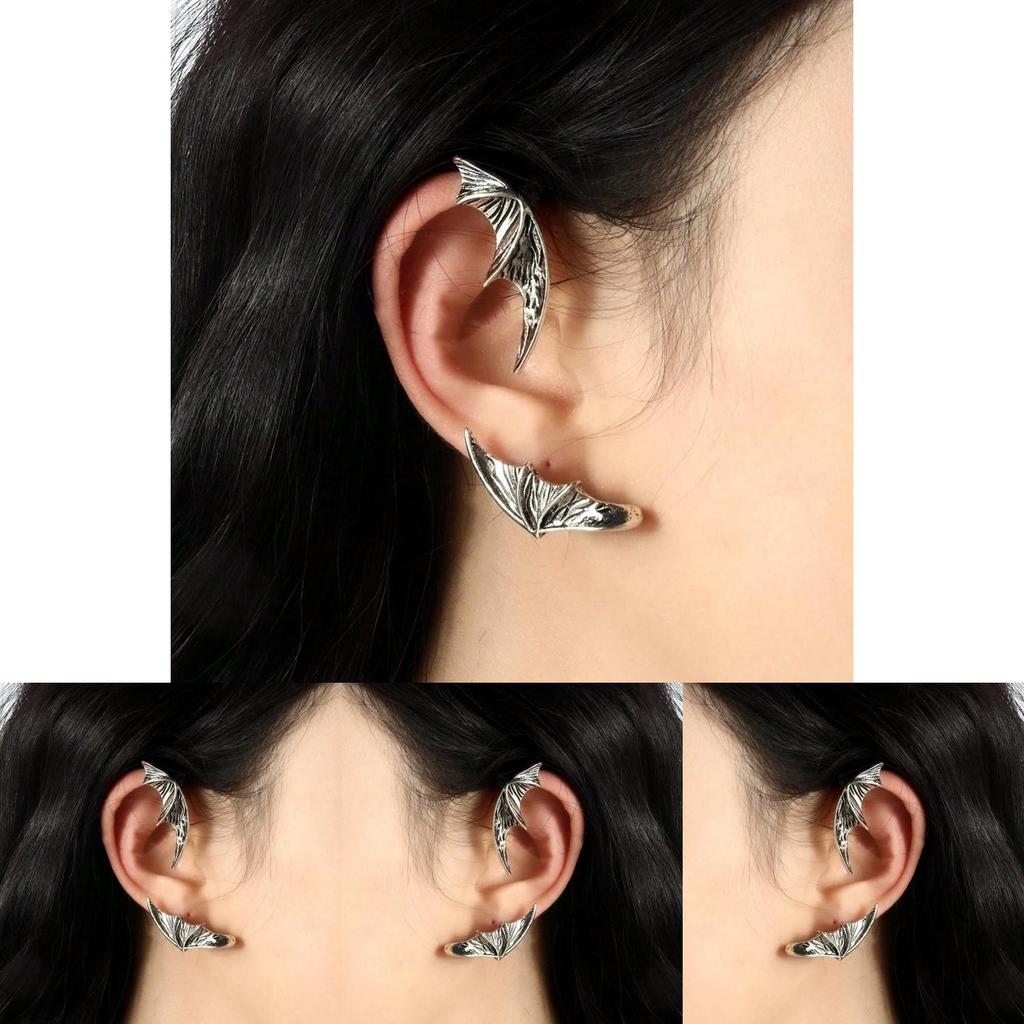 Хэллоуин Серьги Летучая мышь-вампир с подвеской из сплава Готическая мода для женщин