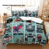 SPY×FAMILY Постельное белье Односпальное Полуторное Двуспальное Евро Размер Кровать Комплект Постельного Белья Детская Спальня Комплекты Пододеяльников Аниме SPY×FAMILY Комплект Постельного Белья