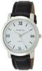 Часы аналоговые кожаный ремешок водонепроницаемый белый A31M13 черный [Arias] мужские мужские