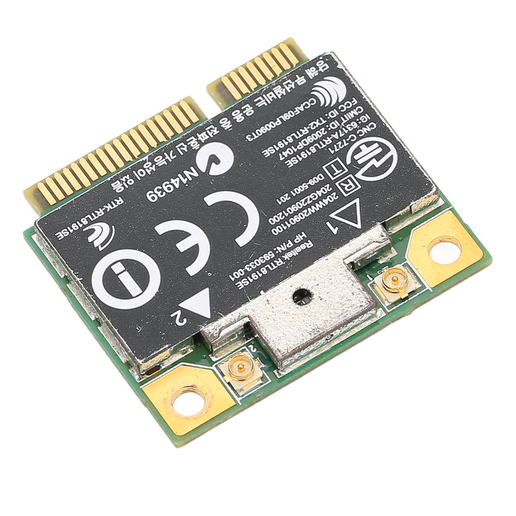 Мини-карта WLAN PCI E Прочный текстолит 2,4 ГГц 150 Мбит/с Стабильная беспроводная сетевая карта для компьютера