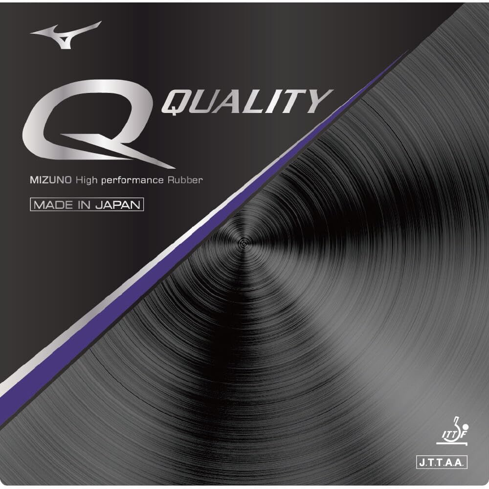 Mizuno Накладка для настольного тенниса Qquality 83JRT299 Черная 09 1.9