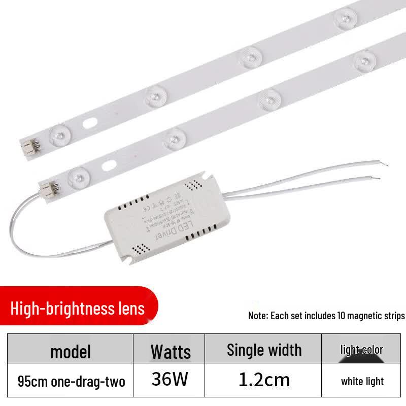 Office LED Light Strip Replacement Kit