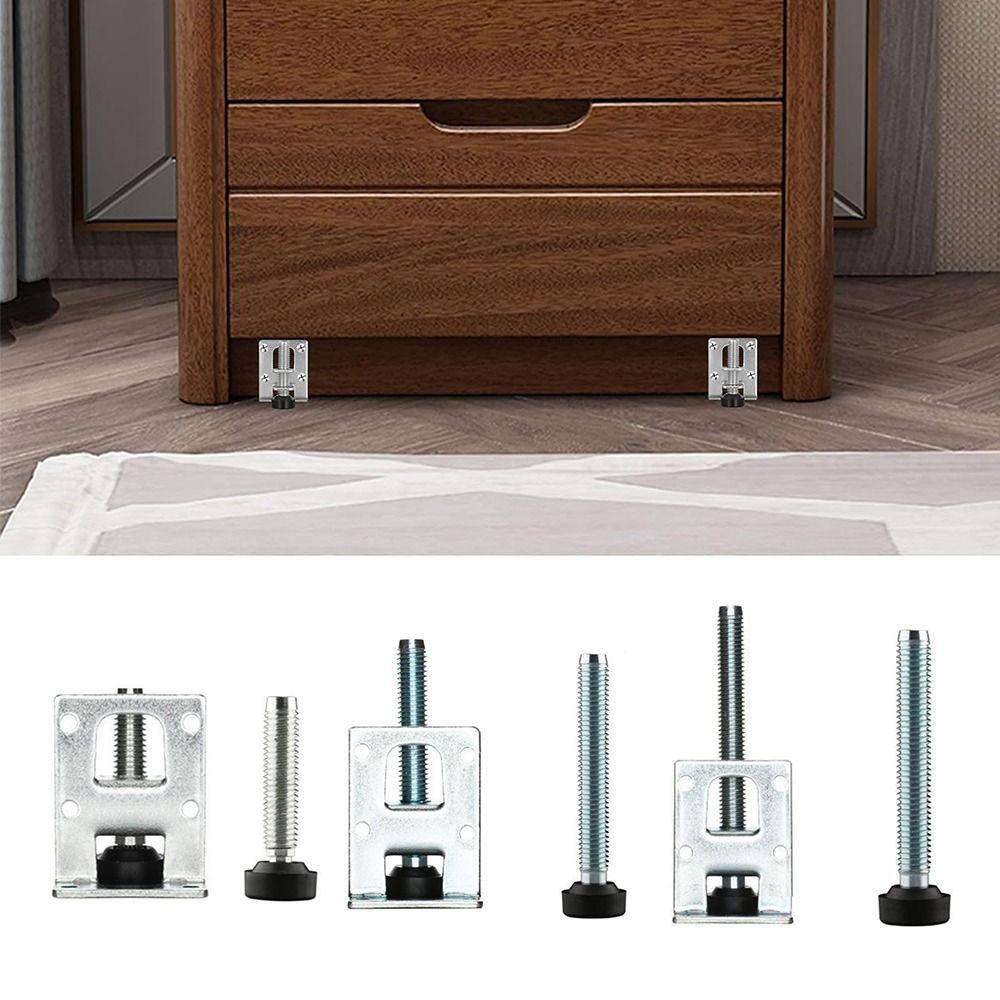 НОВАЯ Регулируемая ножка для выравнивания мебели Противоскользящая из цинкового сплава Выравниватель для стола Ножки Сверхмощный Регулятор высоты мебели Мебель