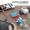 Для Nintendo Switch/Switch OLED Dock TV Dock Портативная док-станция USB C-4K HDMI-совместимый концентратор USB 3.0 Зарядный преобразователь