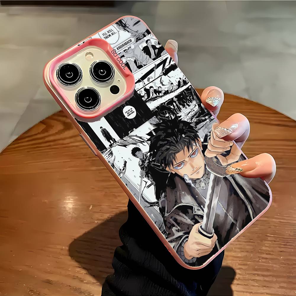 Чехол для телефона Аниме Чихиро Рокухира Для IPhone 17 16 15 14 13 12 11 Plus Pro Max Многоцветный Лазерный Аврора Ударопрочный Funda Чехол