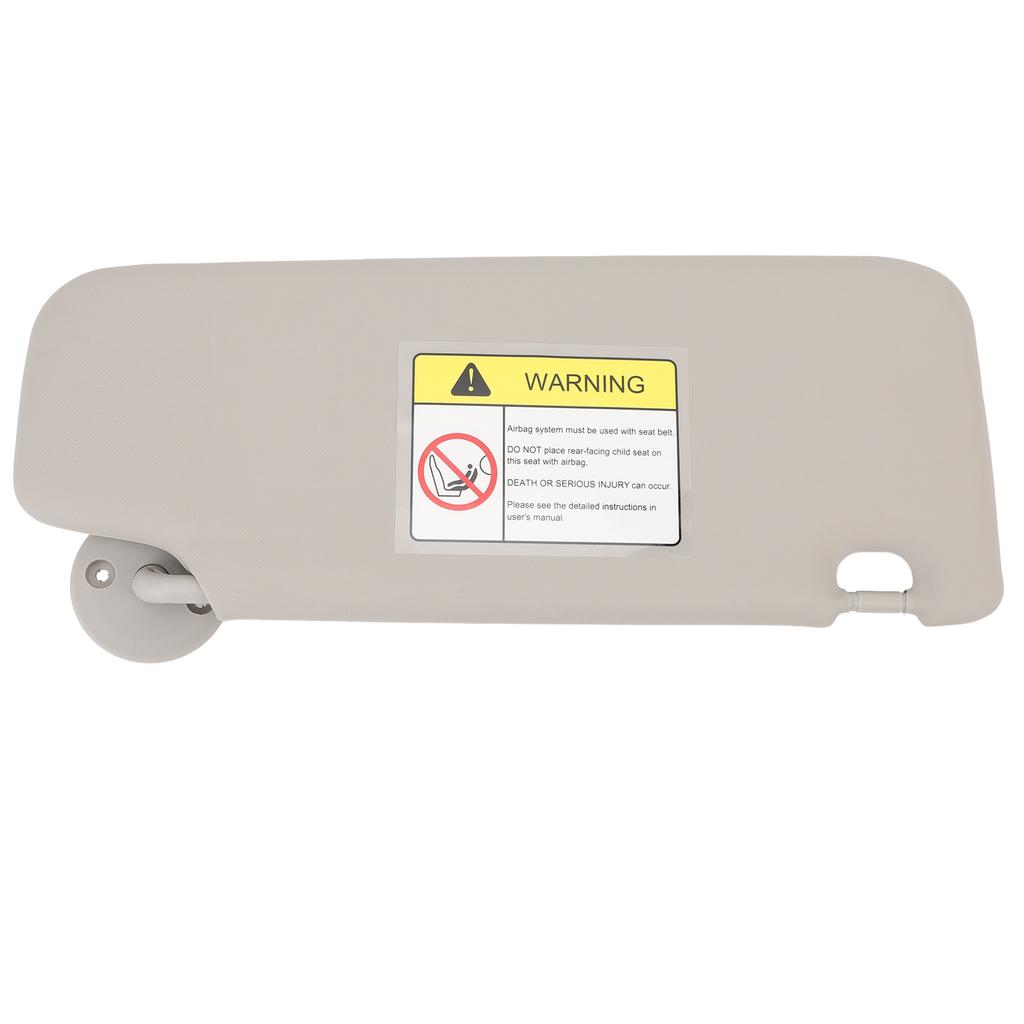 Солнцезащитный козырек, серый пластик P95327509 Регулируемый внутренний солнцезащитный козырек для Sonic Aveo 2011‑2016 гг.