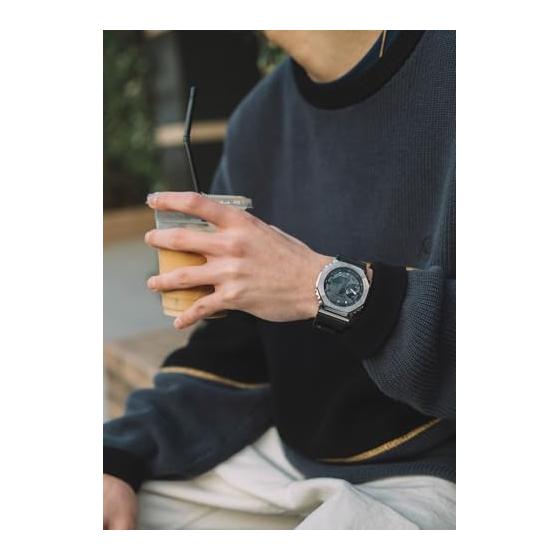 [Casio] Часы G-Shock [Отечественный оригинальный продукт] Металлическое покрытие GM-2100-1AJF мужские черные