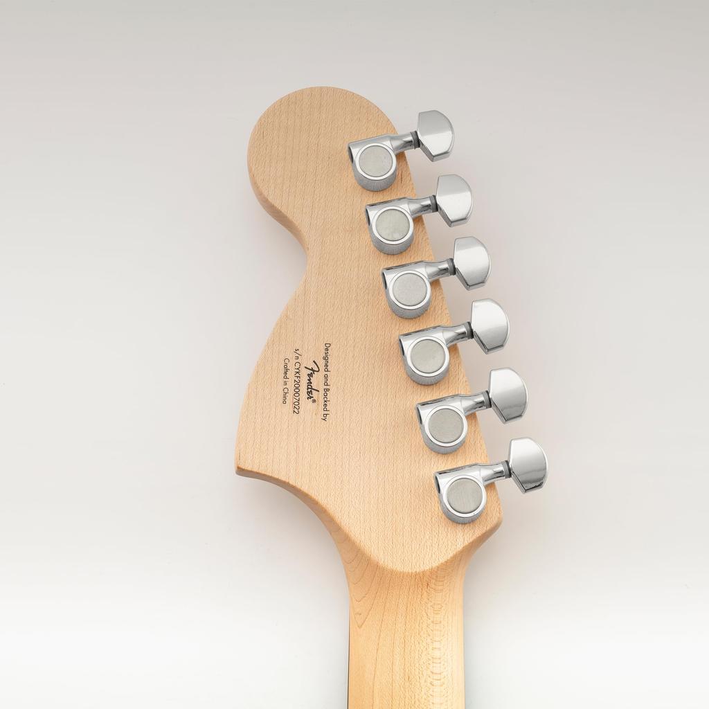 Musiclily Pro Guitar Square for Electric Chrome 6-in-line 1-pin Tuners, (SQ) Stratocaster/Telecaster Guitars,