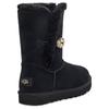 (WMNS) UGG Bailey Button Gold Bling Boot 'Black' Women's 1118997-BKGD