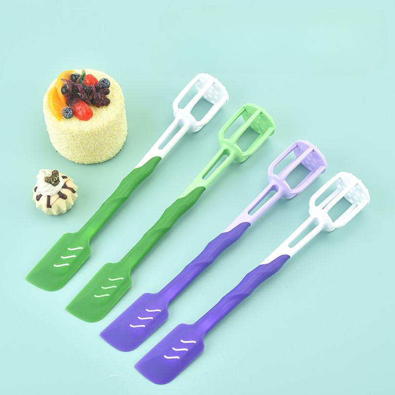 Food Grade Kitchen Baking Three Knives, Household Gadgets, Scraper, Stirring, Egg Beating Press, Puree, Slitting Spatula Combina