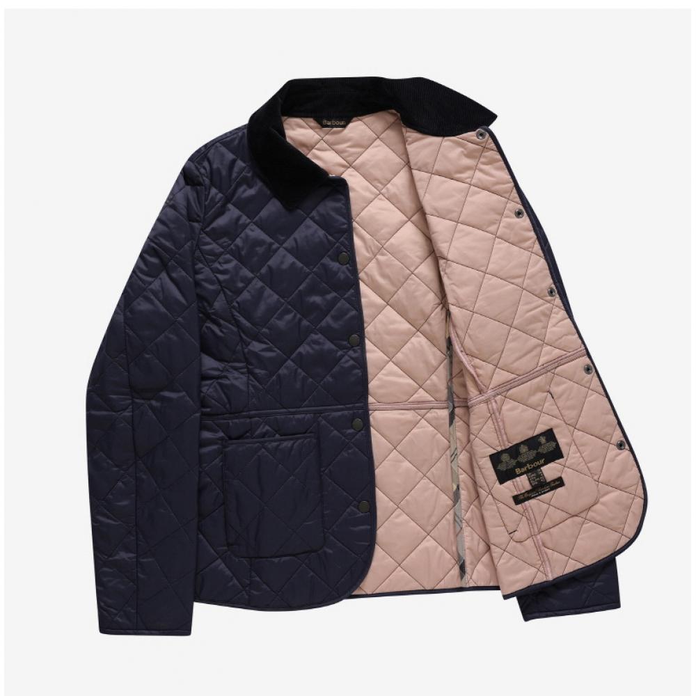 Женская куртка Barbour Lqu1012 Ny71 Devron с ромбовидной стежкой