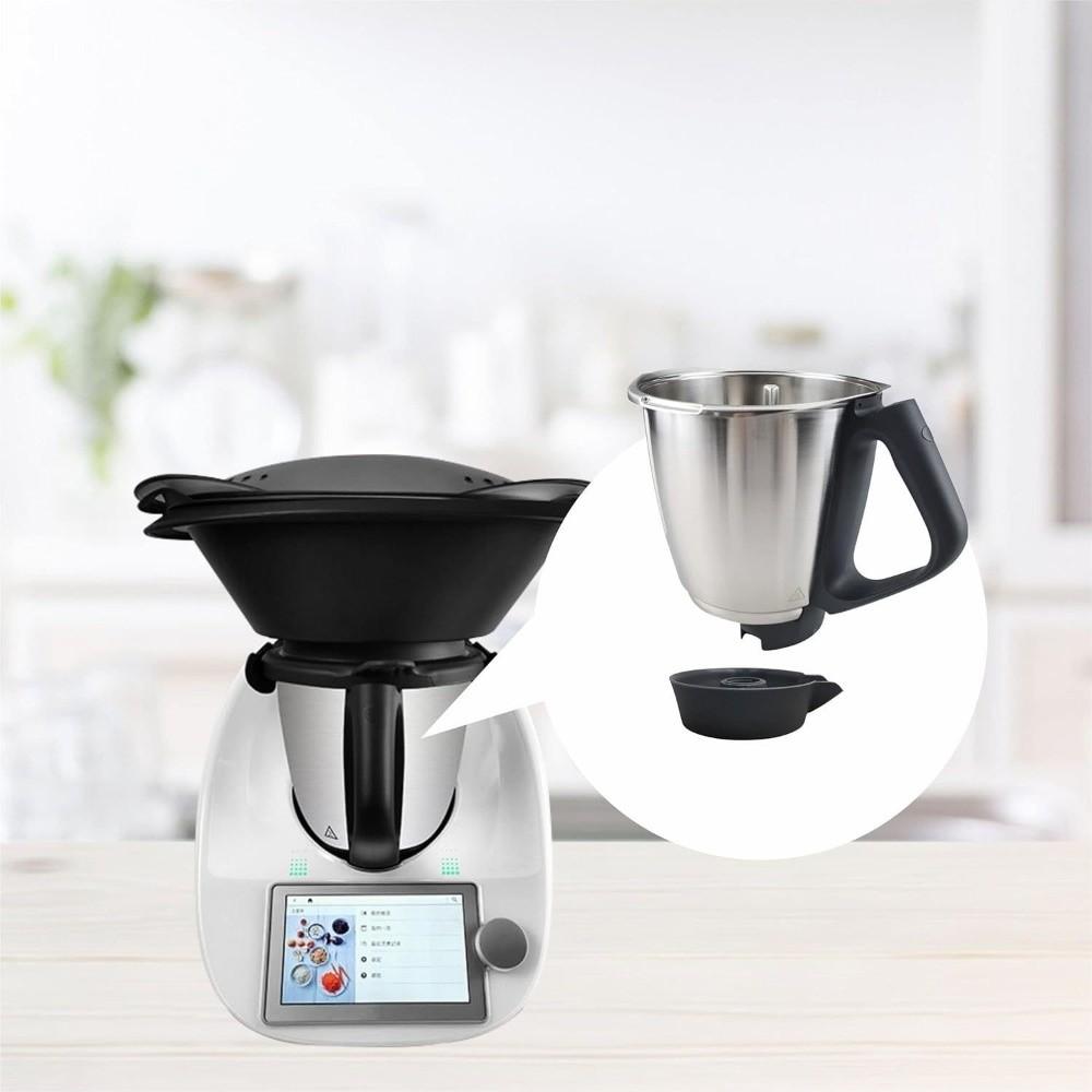 Крепежная пластина ножа блендера, основа чаши, сменная деталь для Thermomix TM5 TM6, можно мыть в посудомоечной машине
