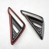 Rear Tail Fog Light Plastic Colors Carbon Fiber Cover for Kia Cerato K3 4  Chrome Rear Fog Lamp Car Styling Accessories