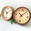 KATOMOKU Muku Clock 20 Walnut Wall Clock with Continuous Second Hand km-136WA 220mm (Quartz Clock)