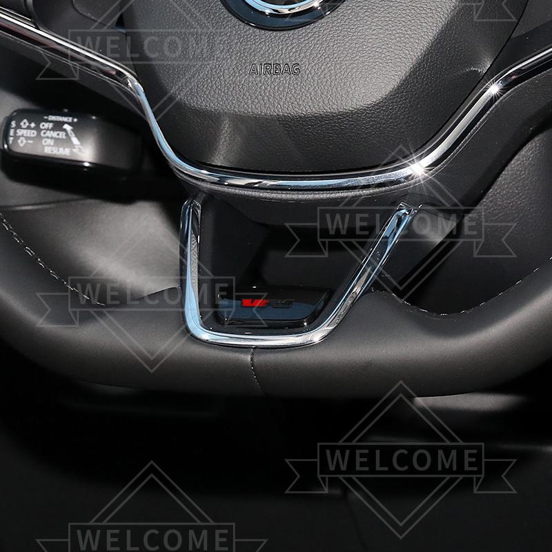 JBIW9 3D Car Stickers For Skoda Superb Kodiaq Karoq Yeti Fabia Octavia Emblem Auto Steering Wheel Badge Interior Decal Accessories