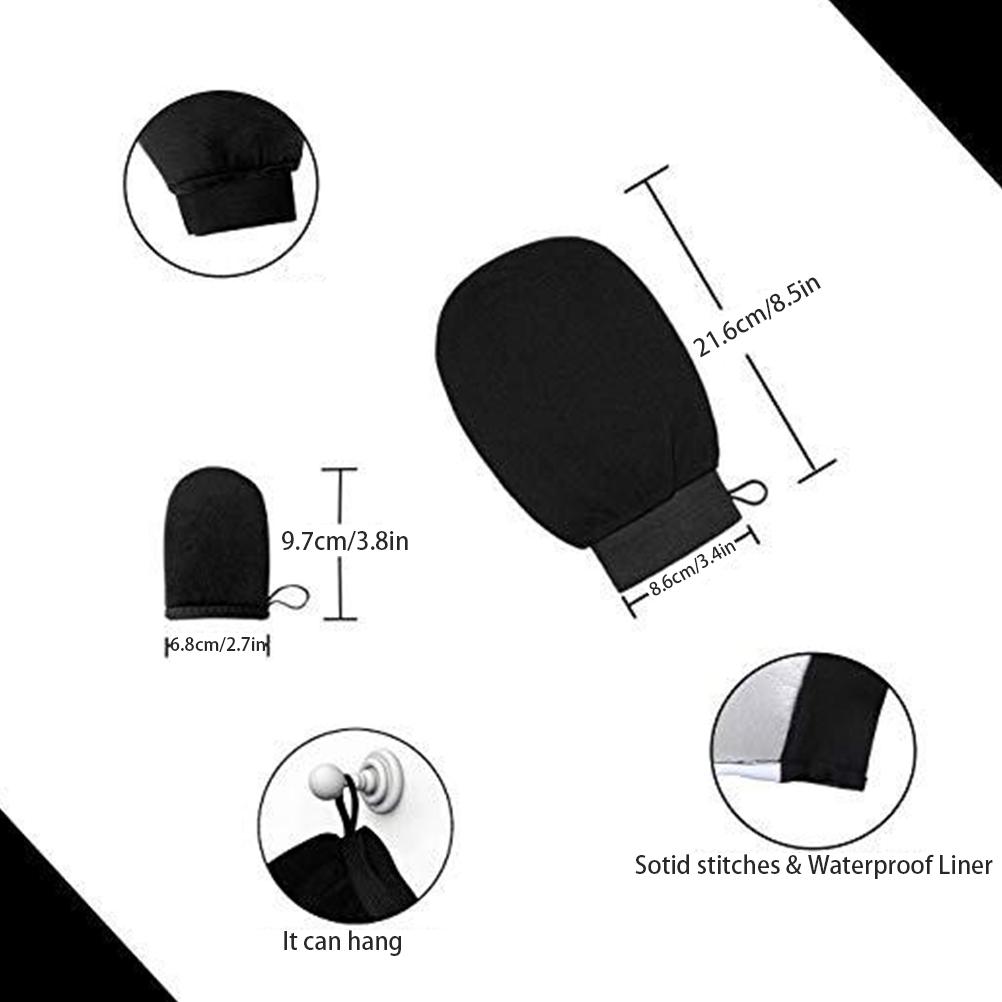 4шт. Набор перчаток для загара, аппликатор для автозагара, многоразовая варежка для автозагара, крем, лосьон, мусс
