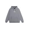 Li Ning Sports Lifestyle Series Solid Color Loose Fit Hooded Pullover Long Sleeve Sweatshirt Unisex Sweatshirt Nine-Degrees-Gray AWDR498-10