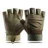 Tactical Gloves Men's Half Finger Wear-resistant CS Fighting Boxing Outdoor Locomotive Riding Sports Protective Gloves