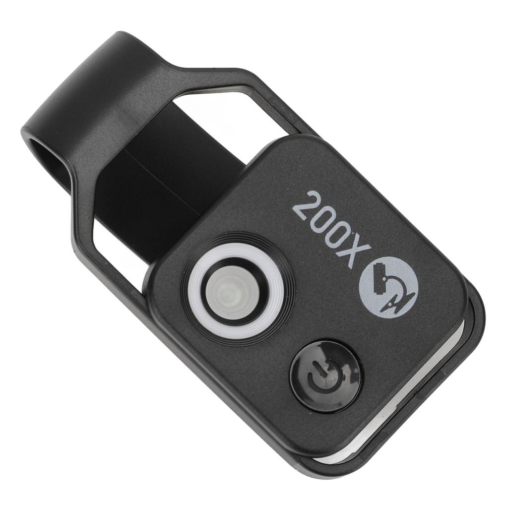 200X телефон мини карманный микроскоп клип дизайн телефон микроскоп со светодиодной подсветкой CPL для нефрита