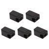 5Pcs Extruder Hotend Cover Black Silicone Anti Stick Stable Heater Block Cover for X1 Carbon P1P