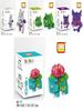 Nano Block Pokemon Diamond Mini Building Blocks Toys Pikachu Charizard Eevee Snorlax Mewtwo And Charmander