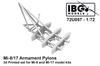 Ibg Mil Weapon Pylon 3D Printed Plastic Model Parts PBU7257 1/72 Mi-8/17 (Helicopter)