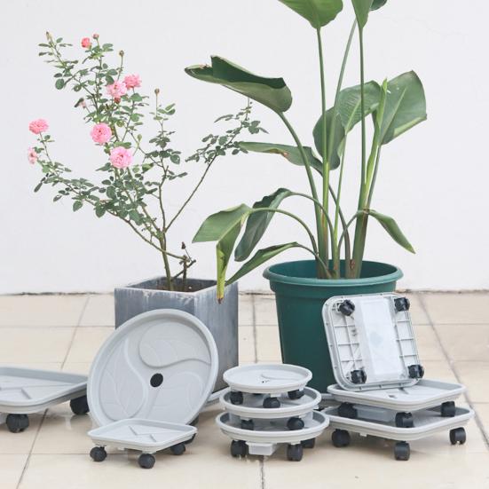 Поддон для рассады на колесах, прочный, со съемным дренажным поддоном