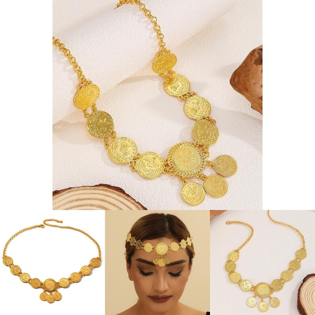 Геометрический стиль Золотой сплав Головной убор Для свадебного и праздничного наряда с деталями в виде кисточек