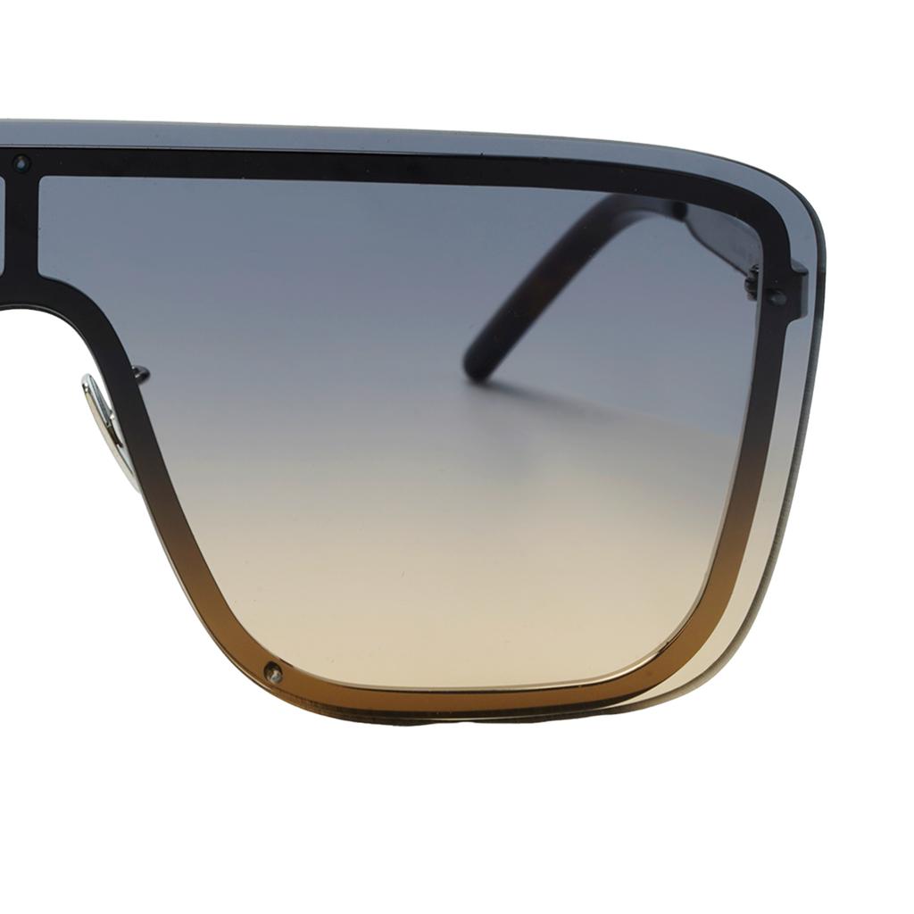 Saint Laurent Gradient Mask Sunglasses Silver Unisex Eyewear SL-364-MASK009
