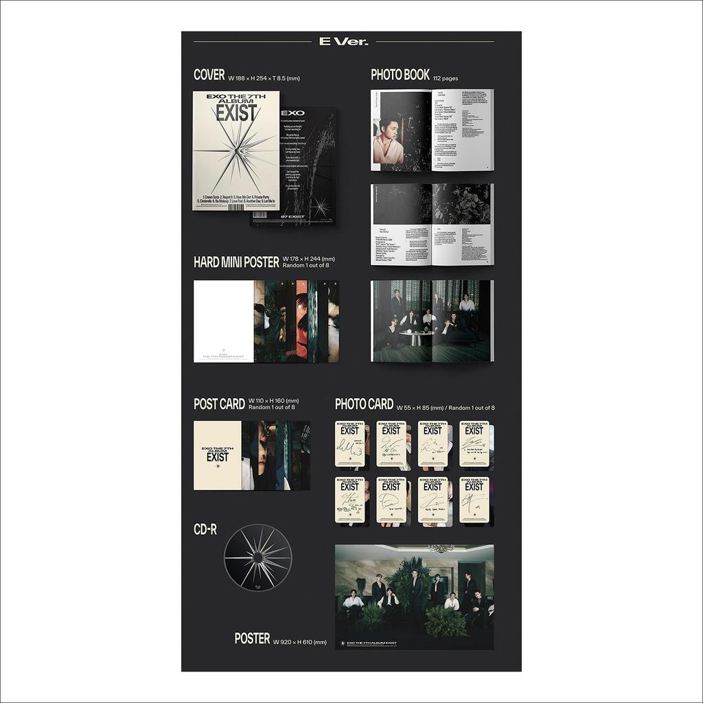 EXO EXIST Фотобук Вер.