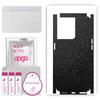 apgo Protective Skin Sticker for the Back+sides Compatible with Oppo Reno8, Full Wrap Film, Foil, Vinyl - Pattern Black Honeycomb