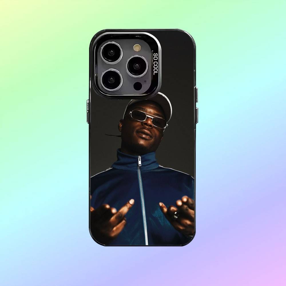 Rapper N-Ninho NI Phone Case For iPhone17,16,15,14,13,12,11 Plus,Pro Max Colorful Silver Back Phone Case