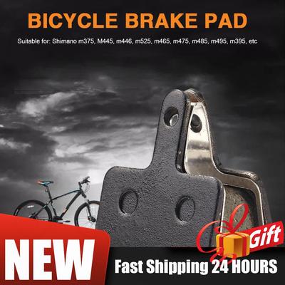 1-8 шт. Дисковые тормозные колодки для горного велосипеда MTB для Shimano M375 M445 M446 Смола Полуметаллические Тормозные колодки для велоспорта Тормозные компоненты