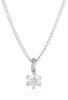 Platinum Diamond Necklace of Authenticity D80024325 [D Collection] D-COLLECTION 0.1ct (Certificate Included) [D Color/SI2 Class/Excellent Cut]