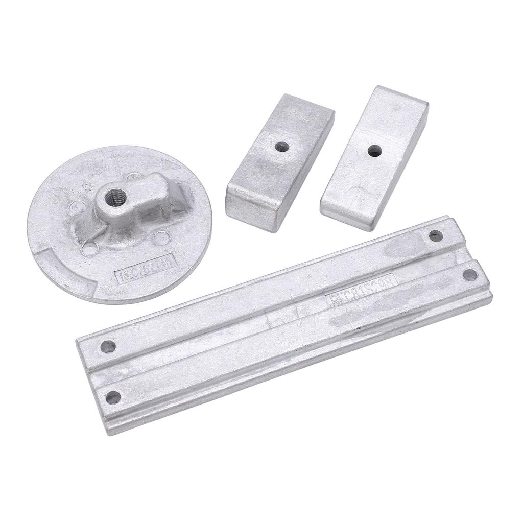 Aluminum Anode Kit 818298A 826134A Rustproof Aluminum Anode Wedge for Verado Optimax Outboard