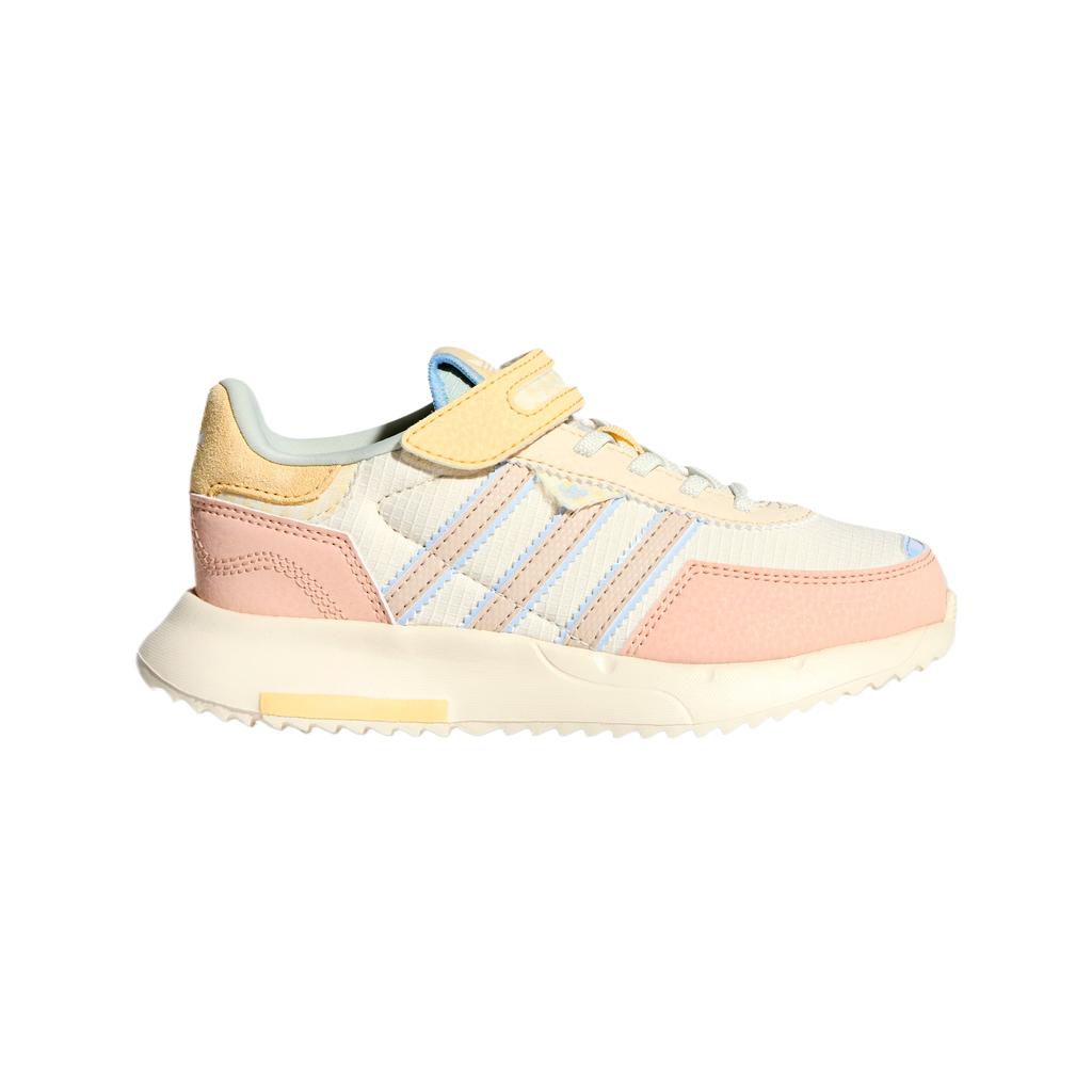 adidas Оригинальные Retropy F2 Тканевые на липучке с круглым носком Низкие повседневные кроссовки Детские кроссовки KI9890
