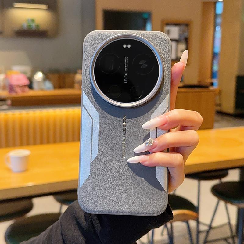 Для Xiaomi Mi 17 Ultra Чехол Роскошный Магнитный Чехол-крышка из ПУ Кожи MagSafe Защитная Задняя Крышка для Xiaomi Mi 17 15 14 Ultra
