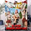 K Pop Demon Hunters Фланелевое Покрывало Теплое Мягкое Многофункциональное Декоративное Одеяло Универсальные Одеяла Рождественские Подарки