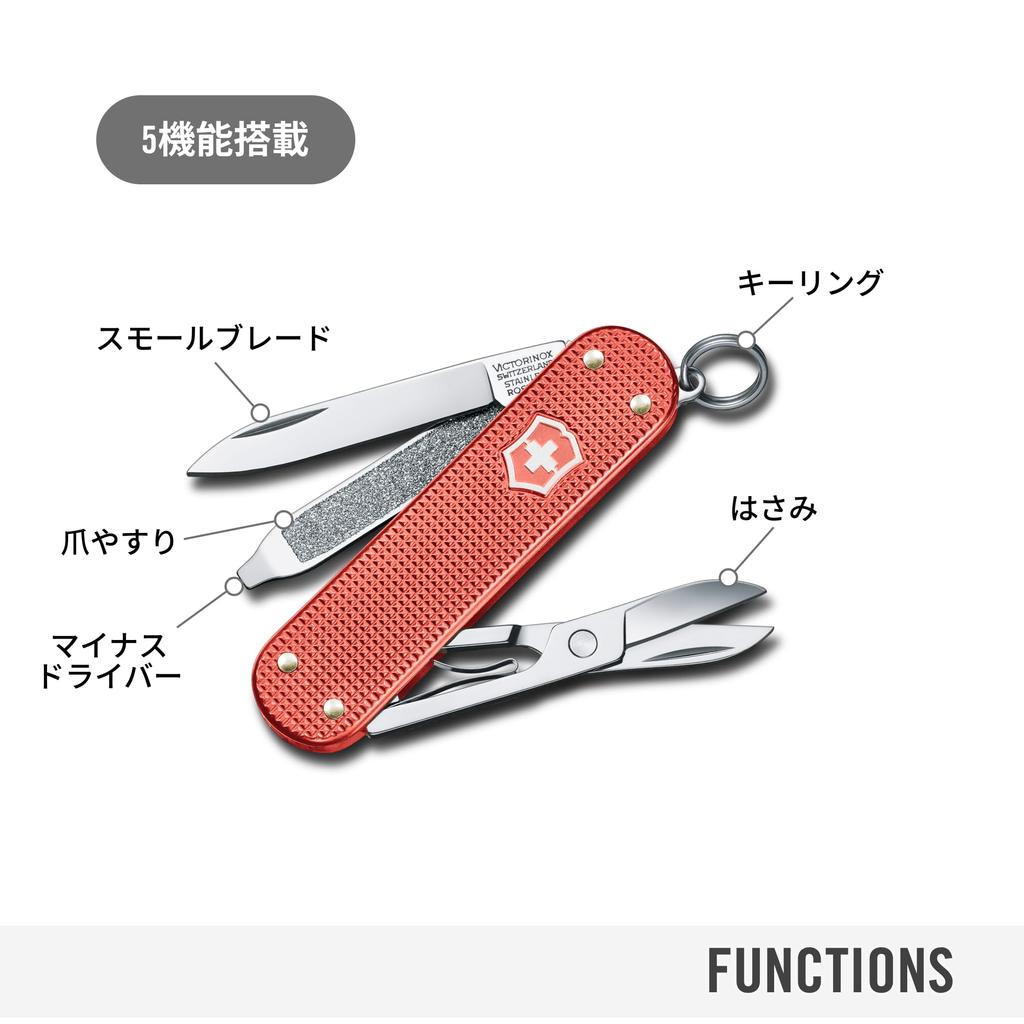 Victorinox Классический многофункциональный инструмент SD ALOX 2025 Red