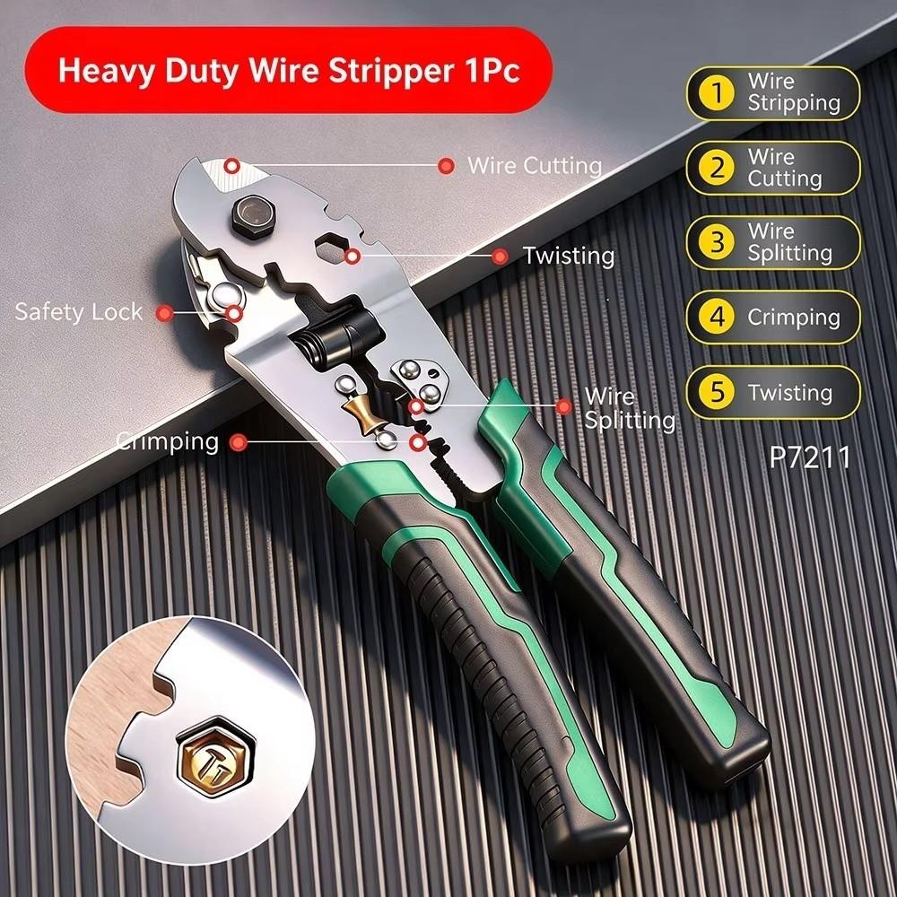Multifunctional Wire Rope Cutters Foldable Cable Stripper Pliers Wire Stripper Pliers Cable Repair