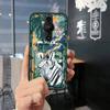 Противоударный чехол с полным покрытием для Sony Xperia Pro-I Милый задний чехол Пылезащитный Слот для карт Карман для карт Граффити Мягкий чехол
