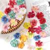 Bulk Artificial Cherry Blossom Flower Head DIY Flower Decoration For Home Wedding Party Car Corsage Decoration Fake Flower