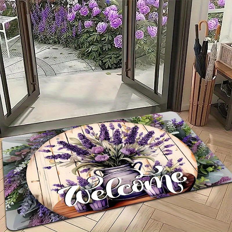 1PC Rainbow Pattern Kitchen Rugs Non-Slip Home Door Mats Pop design Bathroom Rug Bath Mat Carpet for Home Sink Laundry Decor