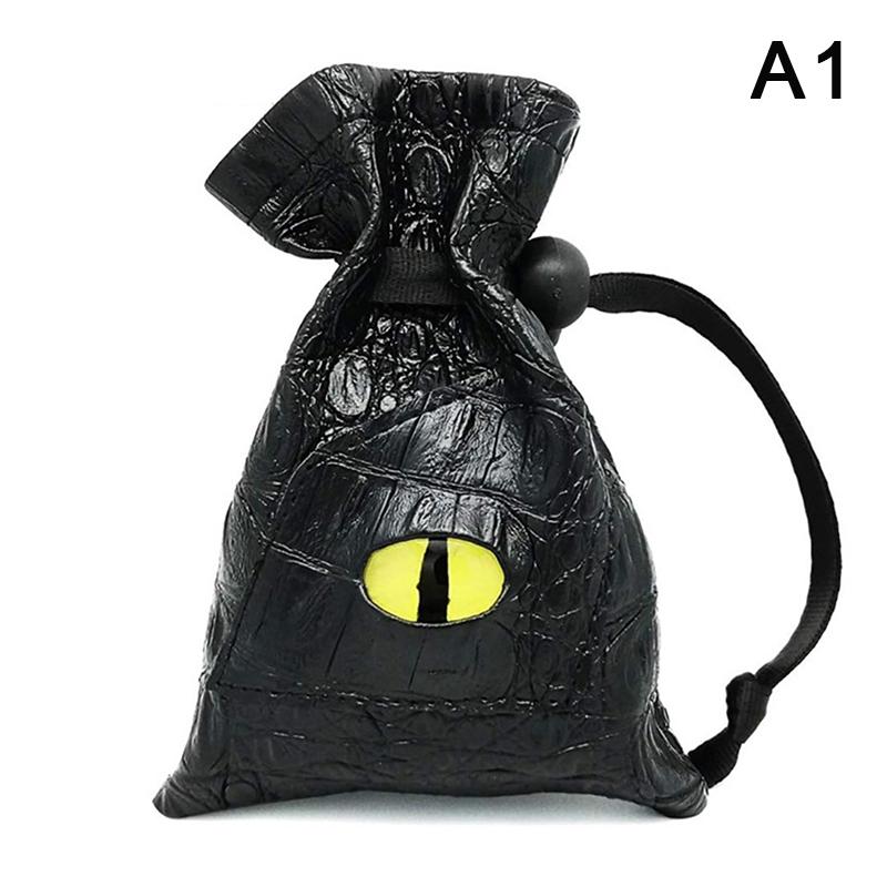 Сумка для игральных костей на шнурке из искусственной кожи Dnd Dice Pouch Tarots Oracle Cards Storage Bag Gift Coins Jewelry Accessories Dice Bag